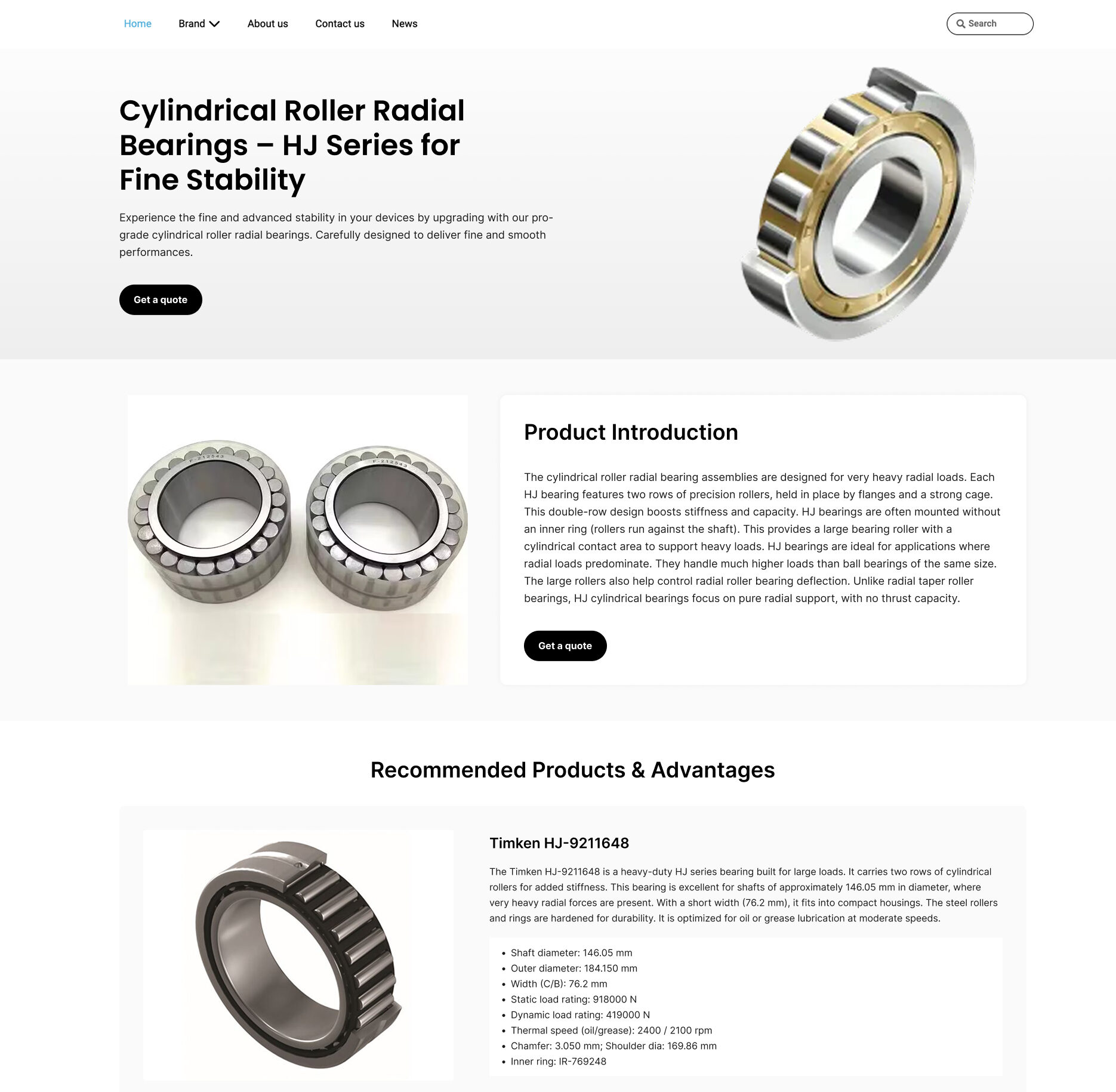 UI design friendstudio-digital marketing Noksbearings