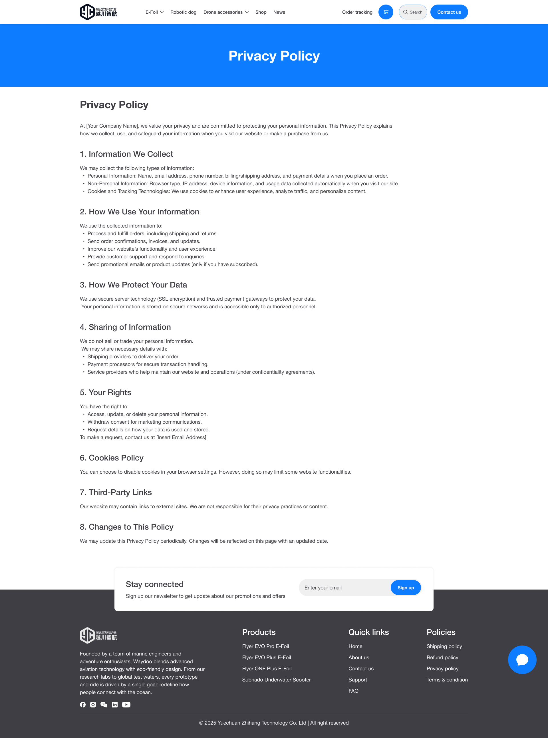 UI design friendstudio-digital marketing yczhihang Privacy Policy
